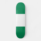 Skateboard Drapeau du Nigeria (Recto)