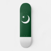 Skateboard Drapeau du Pakistan (Recto)