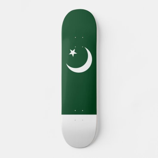 Skateboard Drapeau du Pakistan (Recto)