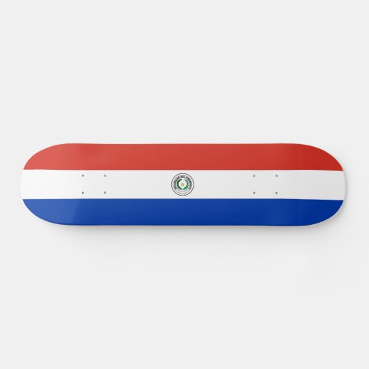 Skateboard drapeau du Paraguay (Horz)