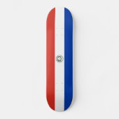 Skateboard drapeau du Paraguay (Recto)