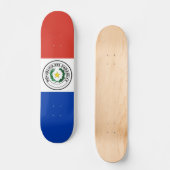 Skateboard Drapeau du Paraguay (Recto)