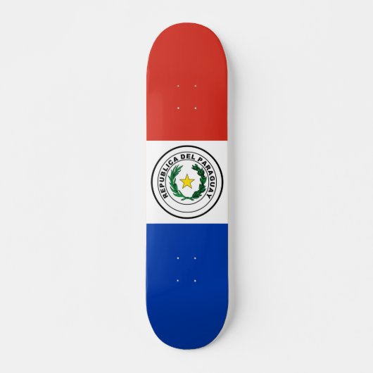 Skateboard Drapeau du Paraguay (Devant)