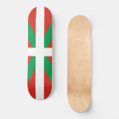 Skateboard Drapeau du Pays basque (Recto)