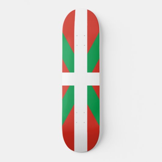 Skateboard Drapeau du Pays basque (Recto)