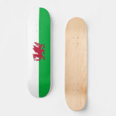 Skateboard Drapeau du Pays de Galles (Recto)
