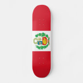 Skateboard Drapeau du Pérou (Recto)