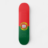 Skateboard Drapeau du Portugal (Recto)