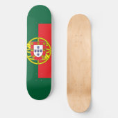 Skateboard Drapeau du Portugal (Recto)