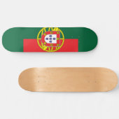 Skateboard Drapeau du Portugal (Horz)