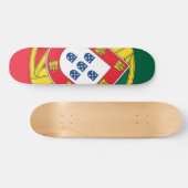 Skateboard Drapeau du Portugal (Horz)
