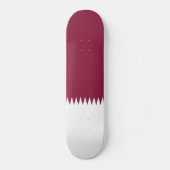 Skateboard Drapeau du Qatar (Recto)