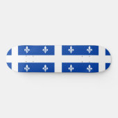 Skateboard Drapeau du Québec (Horz)