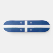 Skateboard Drapeau du Québec, Canada (Horz)
