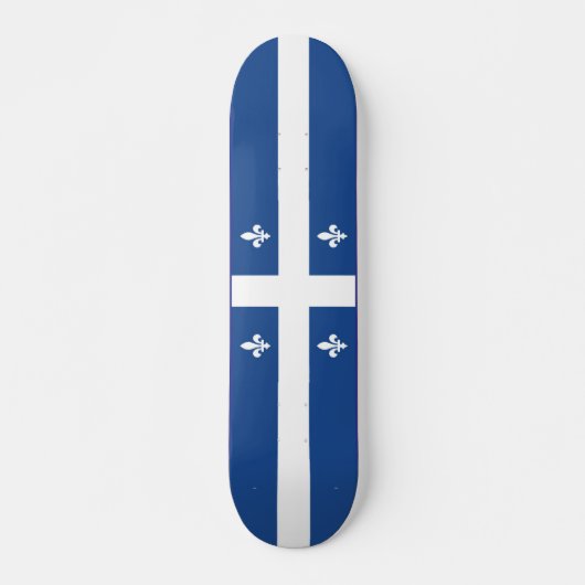 Skateboard Drapeau du Québec, Canada (Devant)