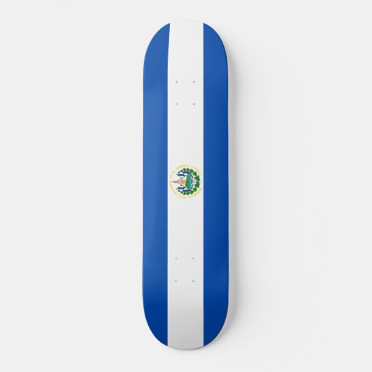 Skateboard Drapeau du Salvador (Recto)