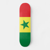 Skateboard Drapeau du Sénégal (Recto)