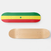 Skateboard Drapeau du Sénégal (Horz)