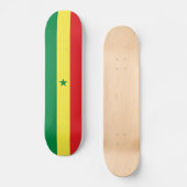 Skateboard Drapeau du Sénégal (Recto)