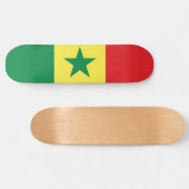 Skateboard Drapeau du Sénégal (Horz)