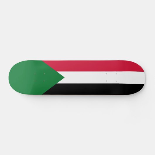 Skateboard Drapeau du Soudan (Horz)