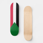 Skateboard Drapeau du Soudan (Recto)