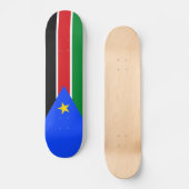 Skateboard Drapeau du Soudan du Sud (Recto)