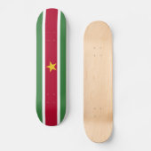 Skateboard Drapeau du Suriname (Recto)