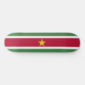 Skateboard Drapeau du Suriname (Horz)
