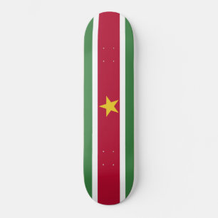 Skateboard Drapeau du Suriname