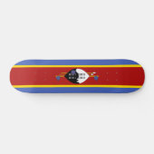 Skateboard drapeau du Swaziland (Horz)