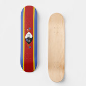 Skateboard drapeau du Swaziland (Recto)