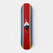 Skateboard drapeau du Swaziland (Devant)