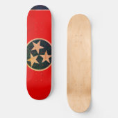 Skateboard Drapeau du Tennessee (Recto)