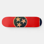 Skateboard Drapeau du Tennessee (Horz)