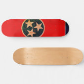 Skateboard Drapeau du Tennessee (Horz)