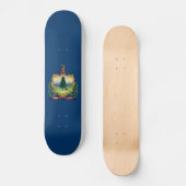 Skateboard Drapeau du Vermont (Recto)