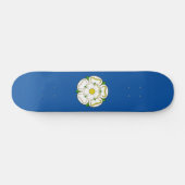 Skateboard Drapeau du Yorkshire (Horz)