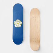 Skateboard Drapeau du Yorkshire (Recto)