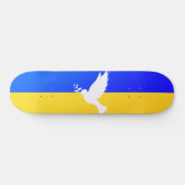 Skateboard Drapeau d'Ukraine - Dove of Peace - Freedom - Peac (Horz)