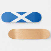 Skateboard Drapeau écossais (Saltire) (Drapeau écossais) (Horz)