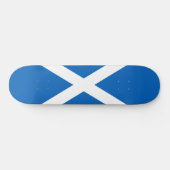 Skateboard Drapeau écossais (Saltire) (Drapeau écossais) (Horz)