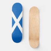 Skateboard Drapeau écossais (Saltire) (Drapeau écossais) (Recto)