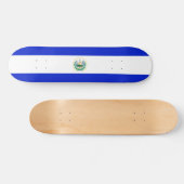 Skateboard Drapeau El Salvador (Horz)