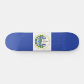 Skateboard Drapeau El Salvador (Horz)