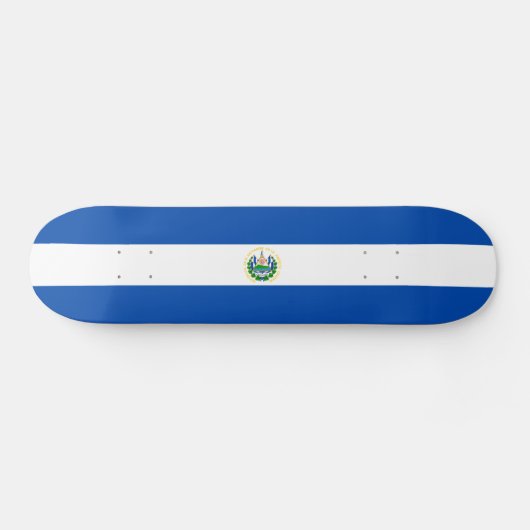 Skateboard Drapeau El Salvador (Horz)