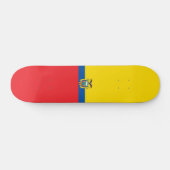 Skateboard Drapeau Equador (Horz)