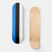 Skateboard Drapeau estonien (Recto)