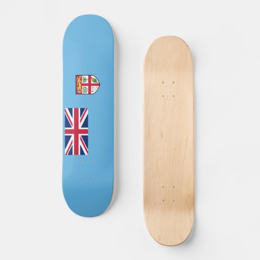 Skateboard Drapeau Fidji (Recto)