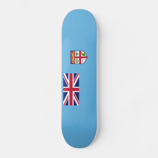 Skateboard Drapeau Fidji (Recto)
